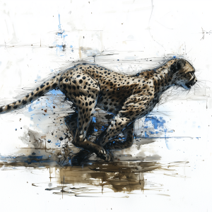 Guépard en mouvement - Nektart - Franck Viennois